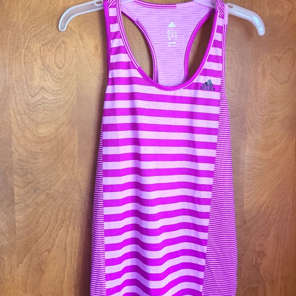 🌟 4/$20 Adidas Purple Racer Back Tank - size small